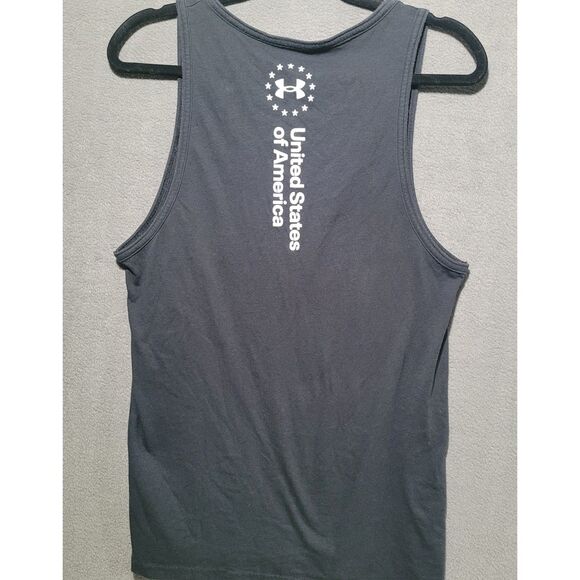 Under Armour Heatgear Black USA Tank top Women's Medium - Picture 2 of 3